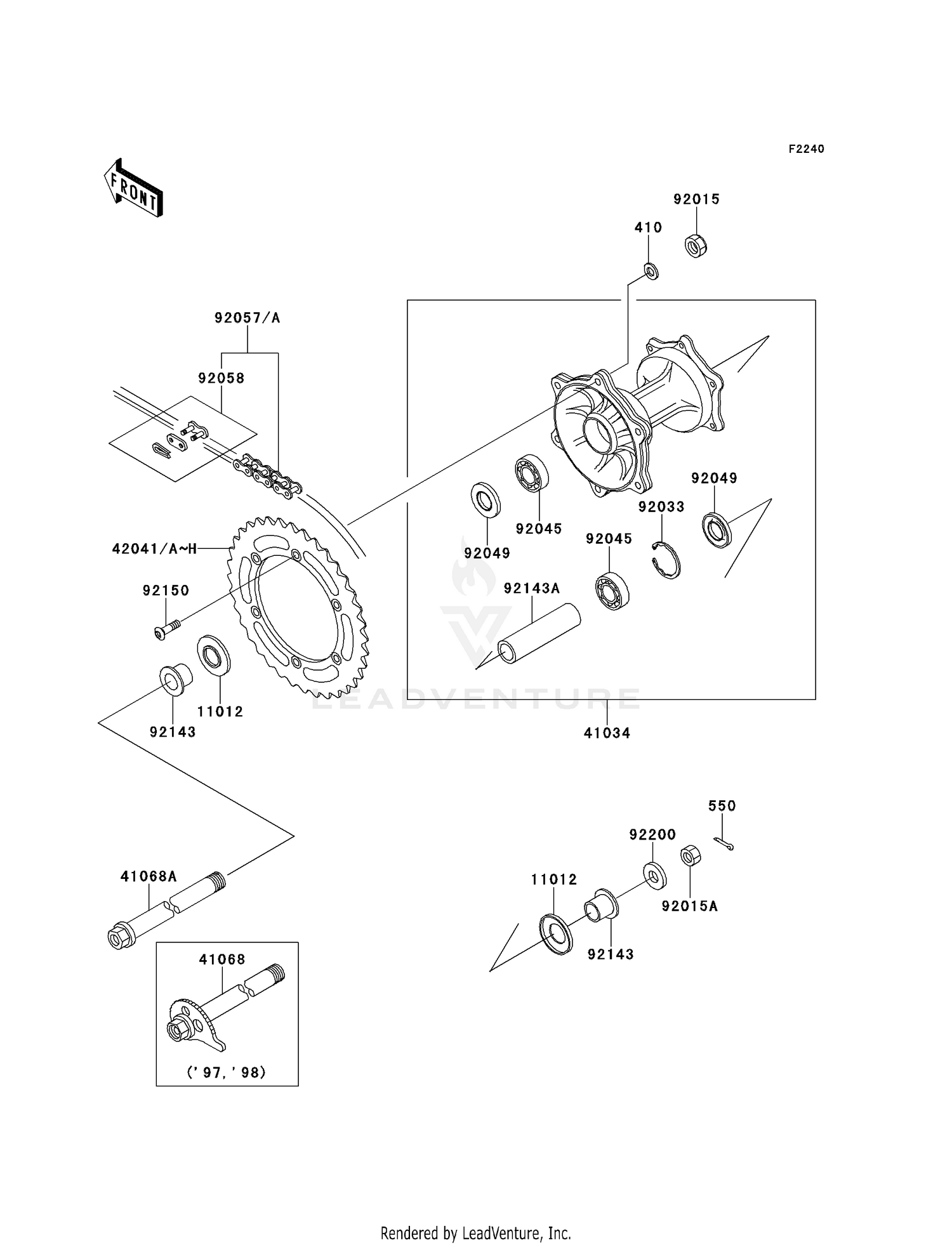 REAR HUB