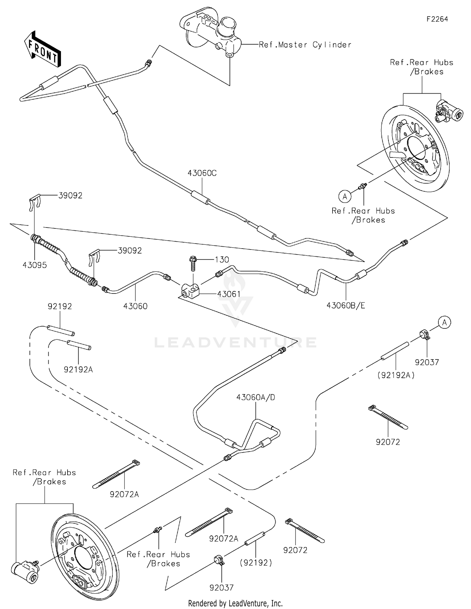 Rear Brake Piping