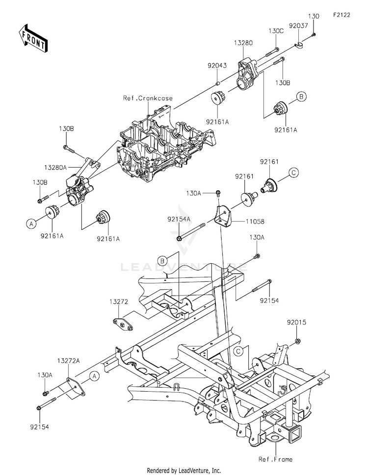 Engine Mount Schematic