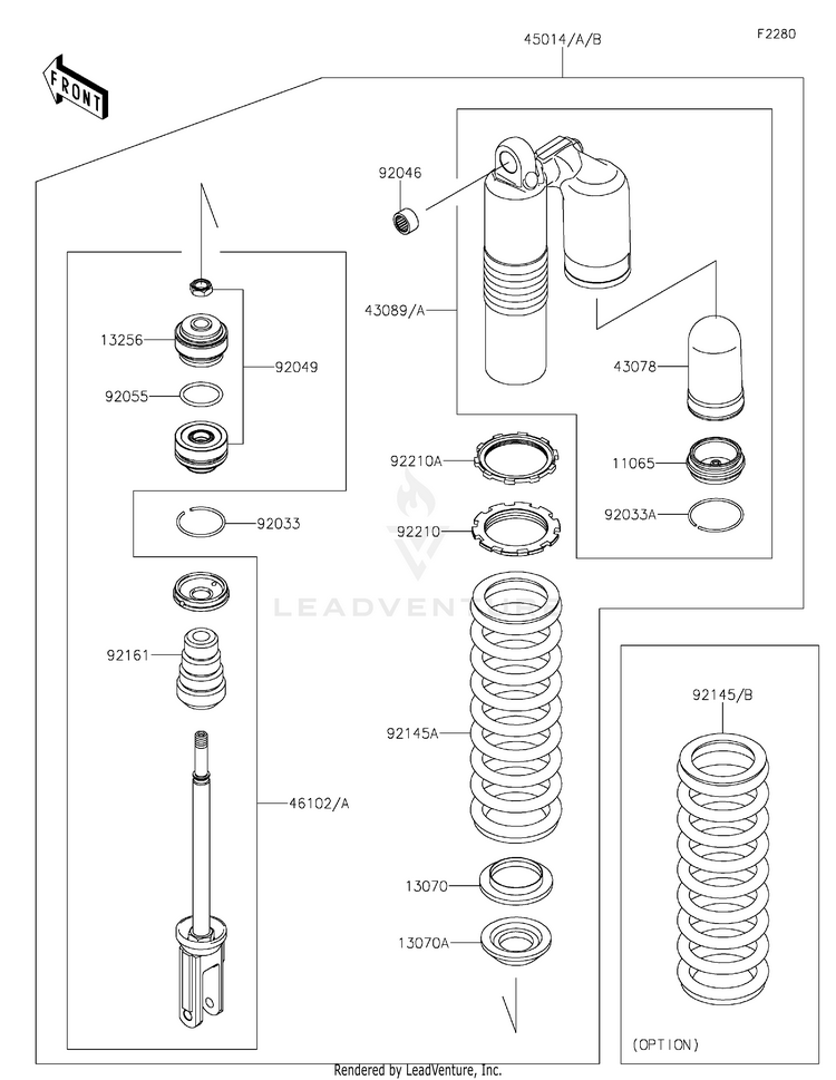 Shock Absorber(S) Schematic
