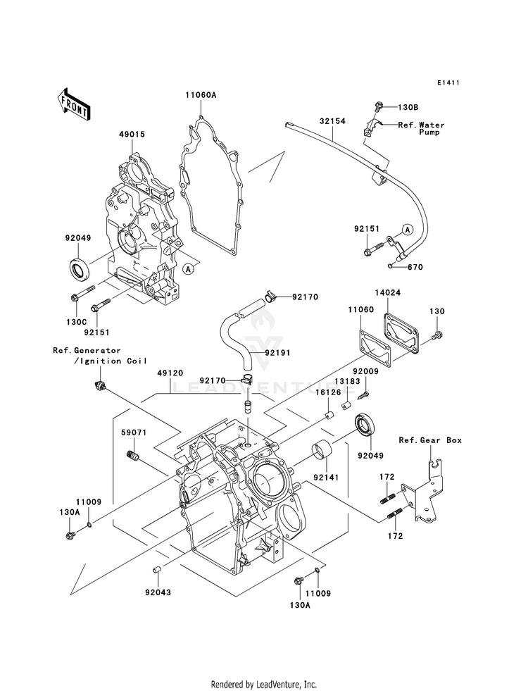 Crankcase Schematic