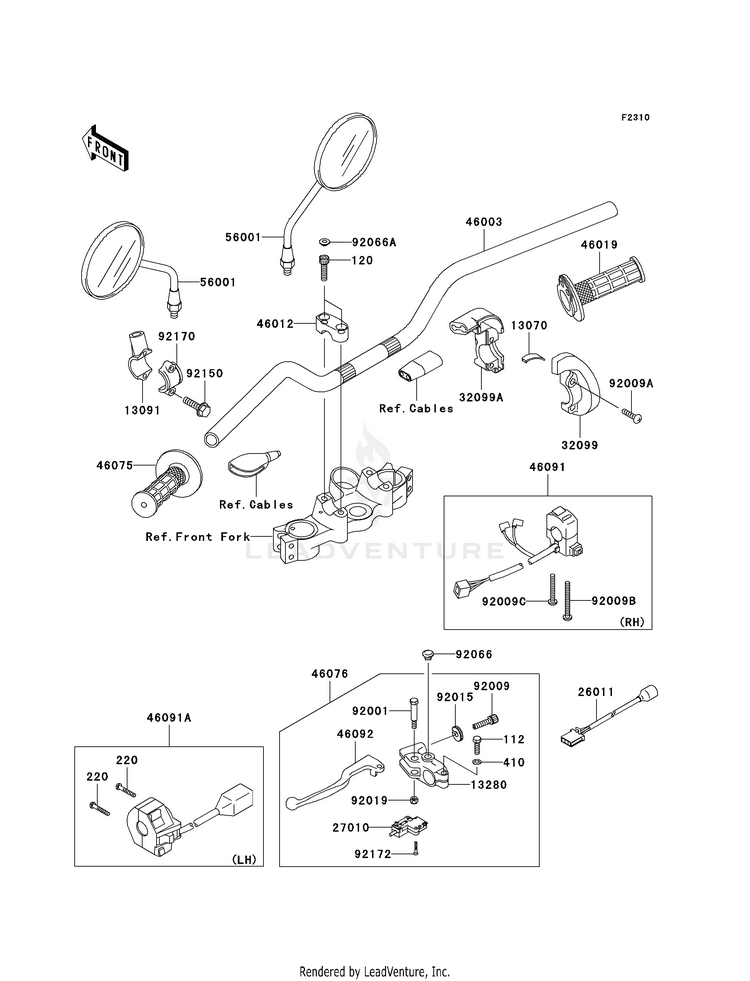 Handlebar Schematic