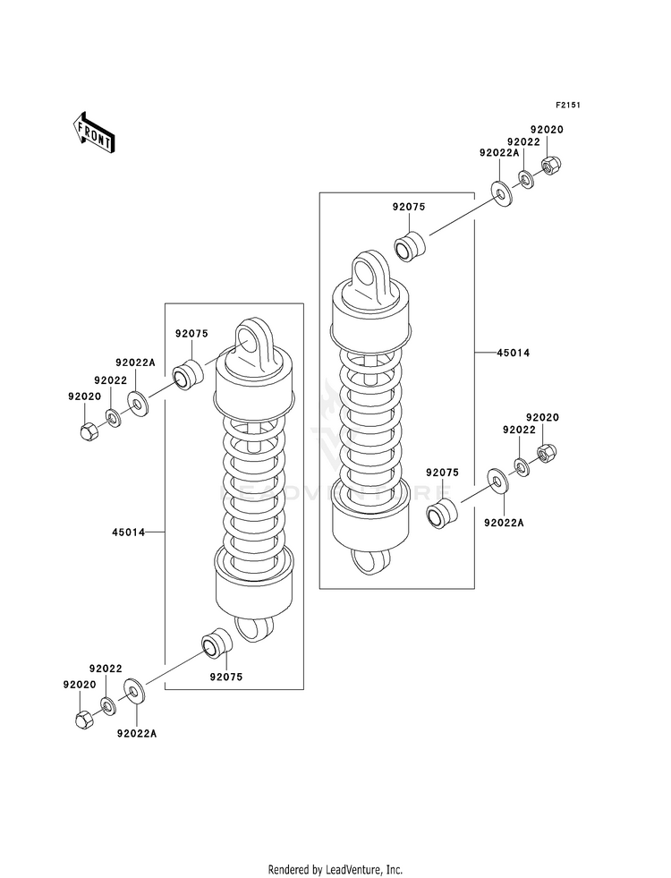 Suspension/Shock Absorber Schematic