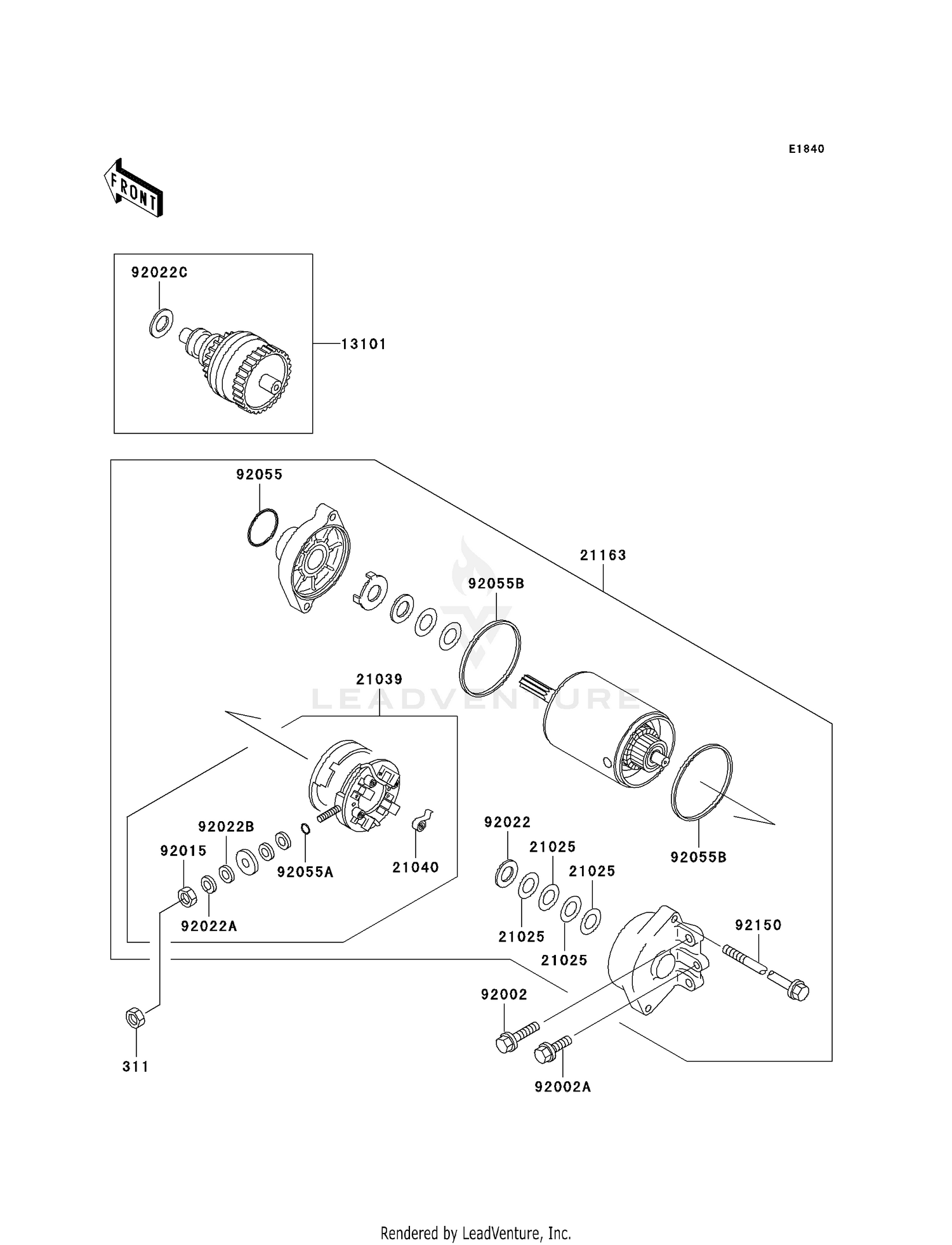 STARTER MOTOR
