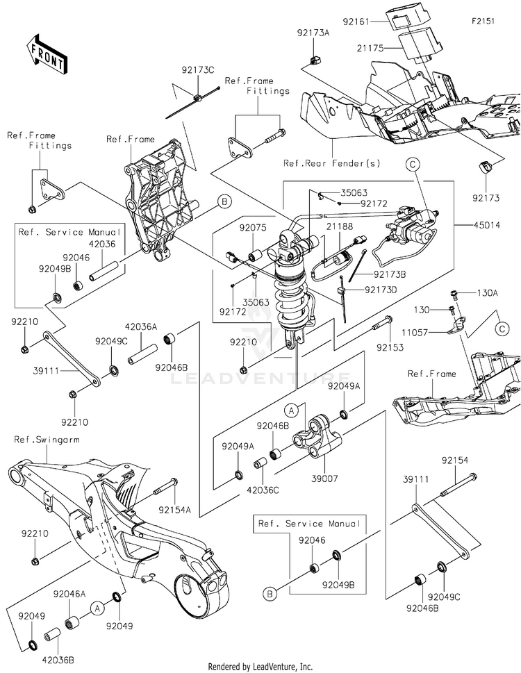 Suspension/Shock Absorber Schematic