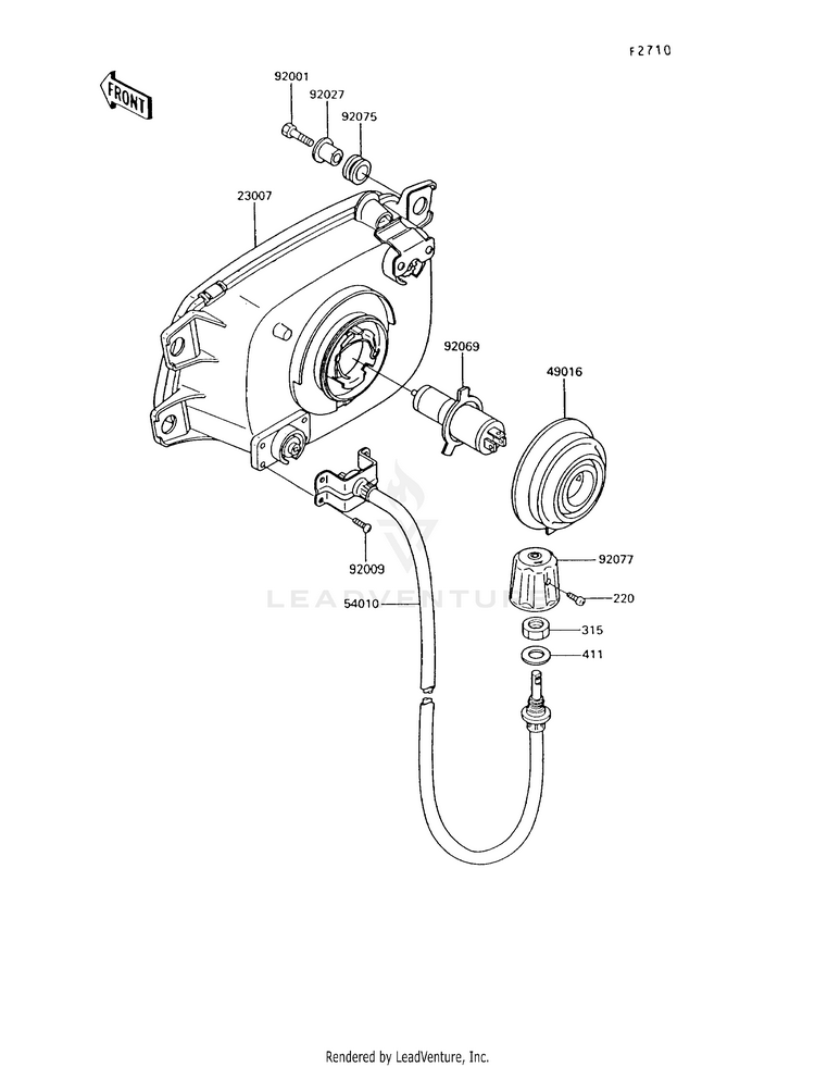 Headlight(S) Schematic