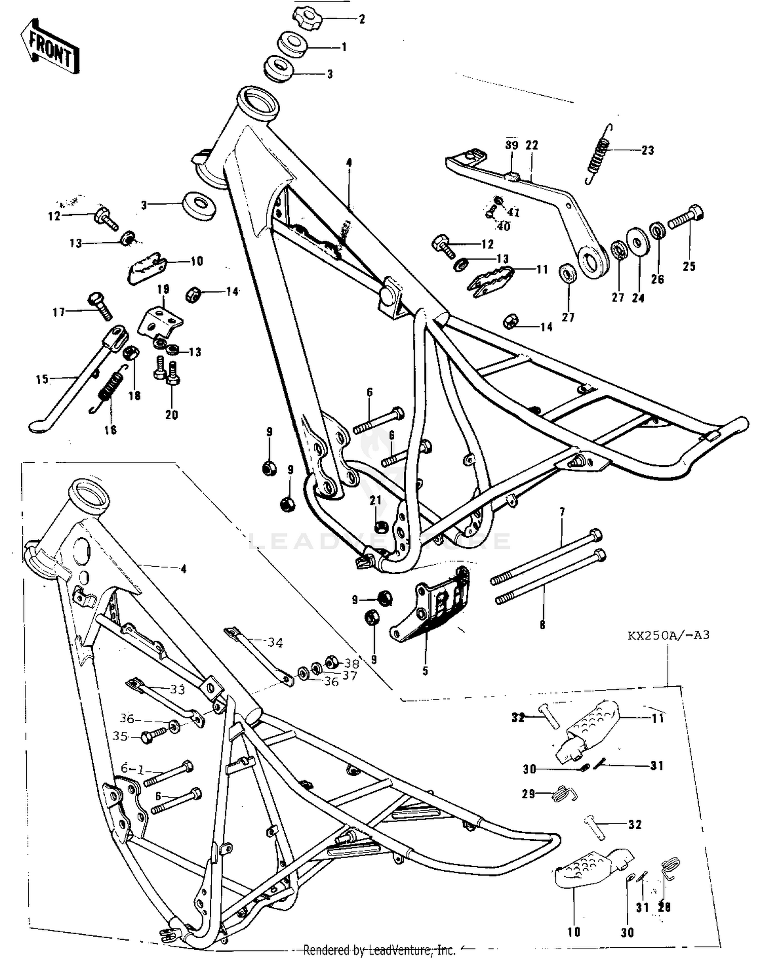 FRAME/FRAME FITTINGS (74-76)