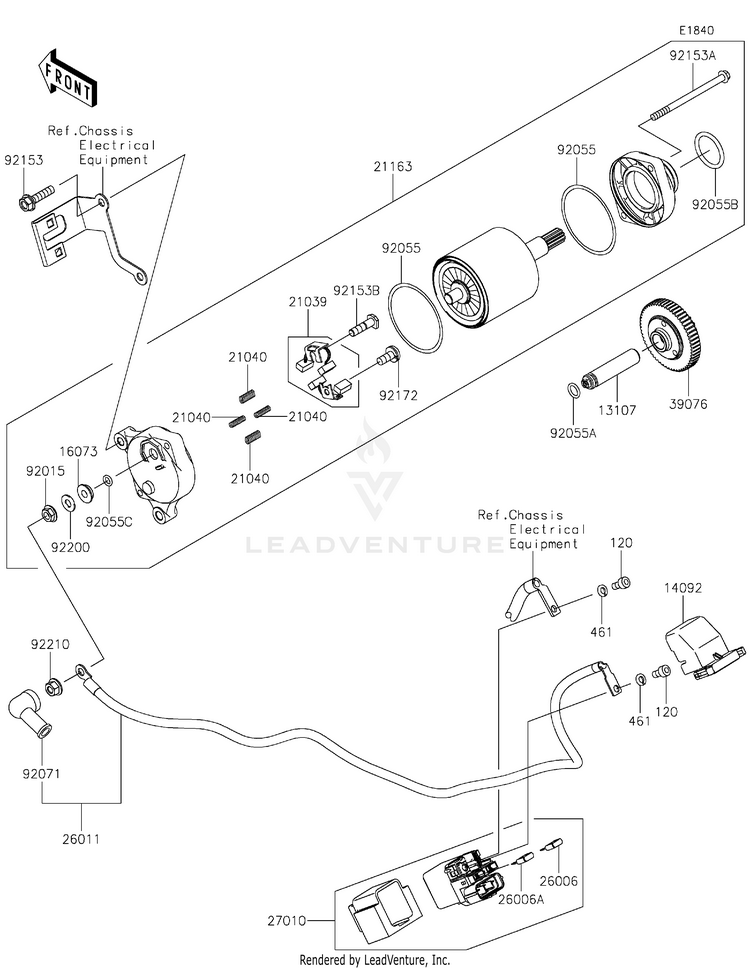 Starter Motor Schematic