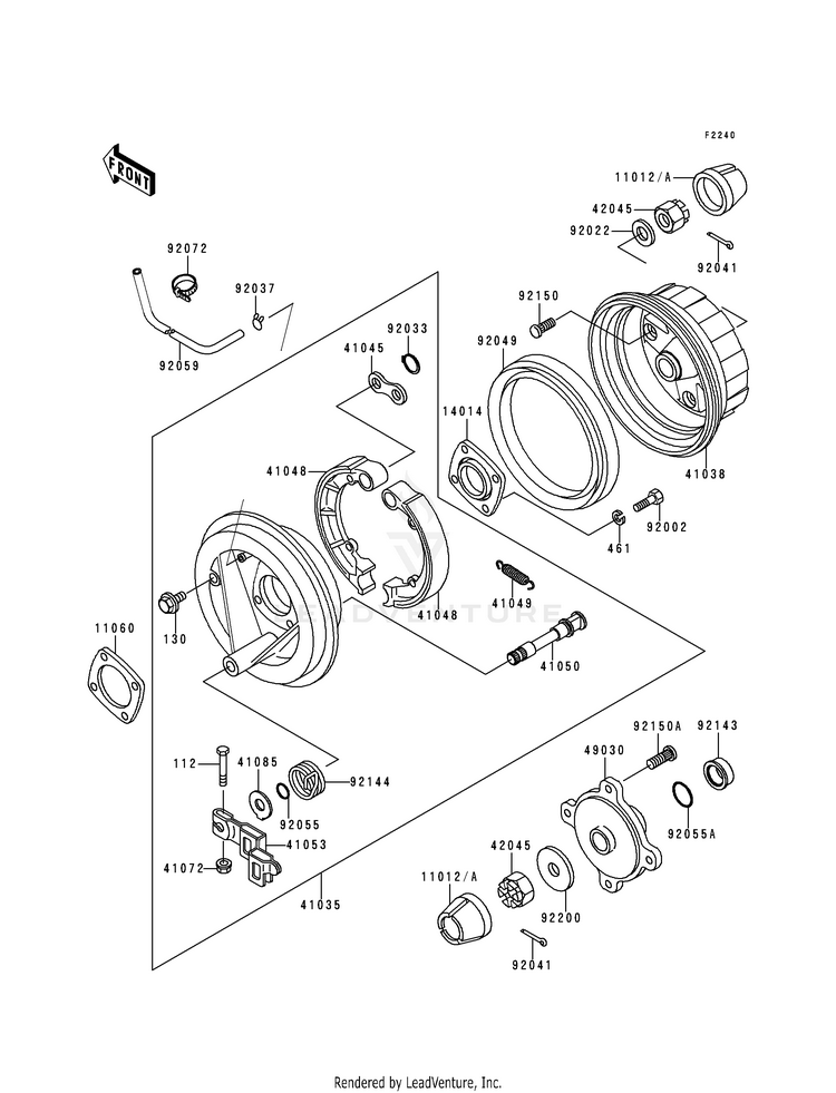 Rear Hub Schematic