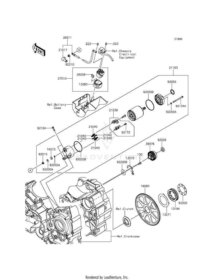 Starter Motor Schematic
