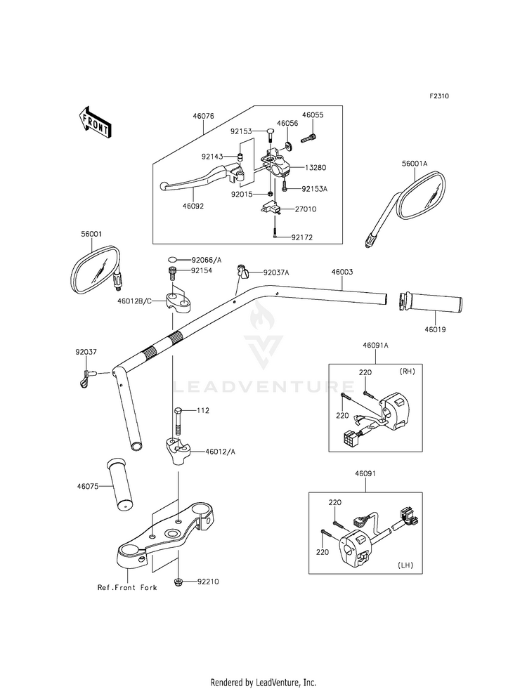 Handlebar Schematic