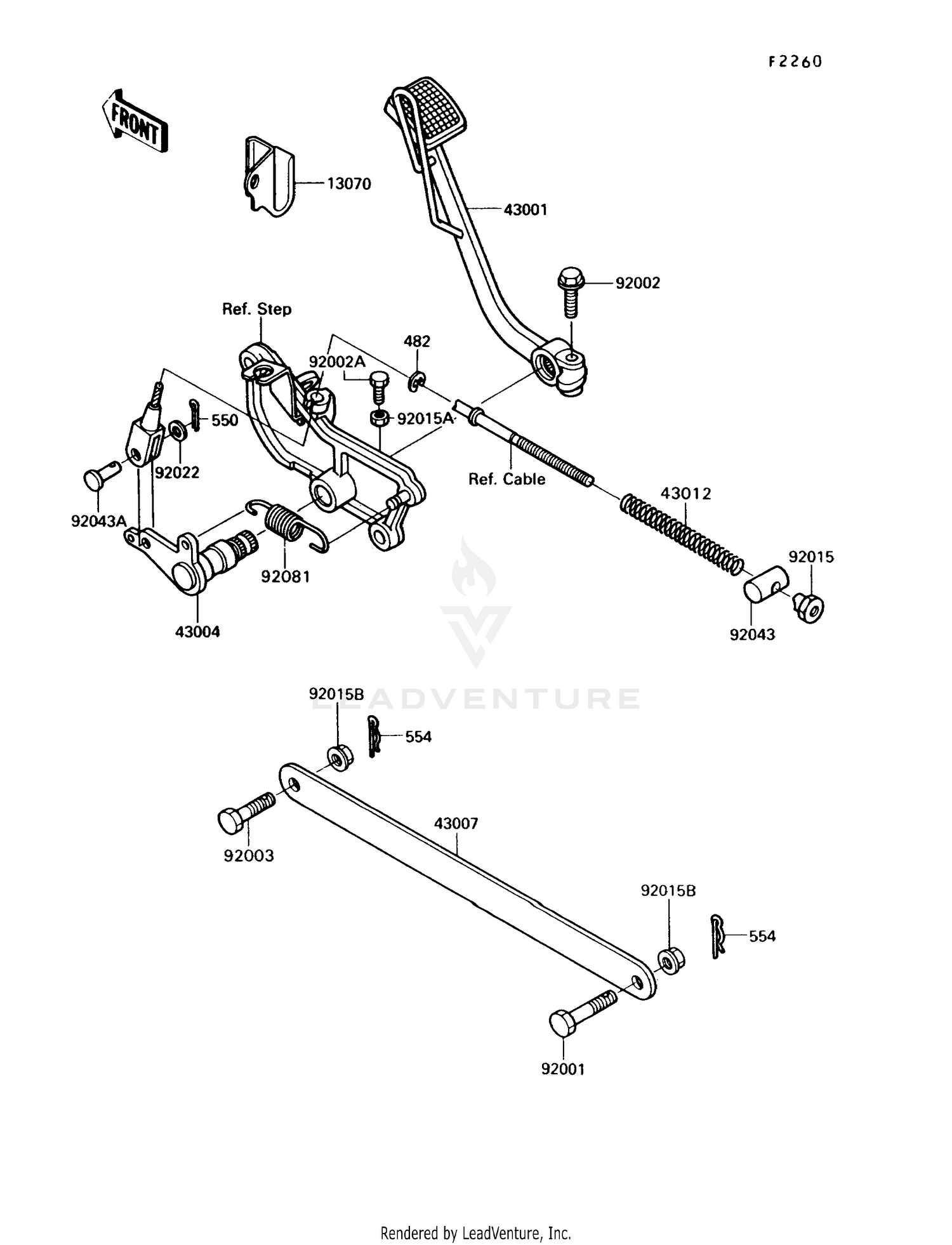BRAKE PEDAL