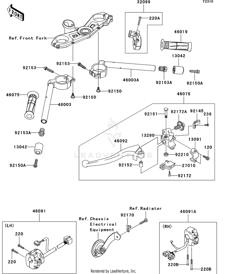 Handlebar Schematic