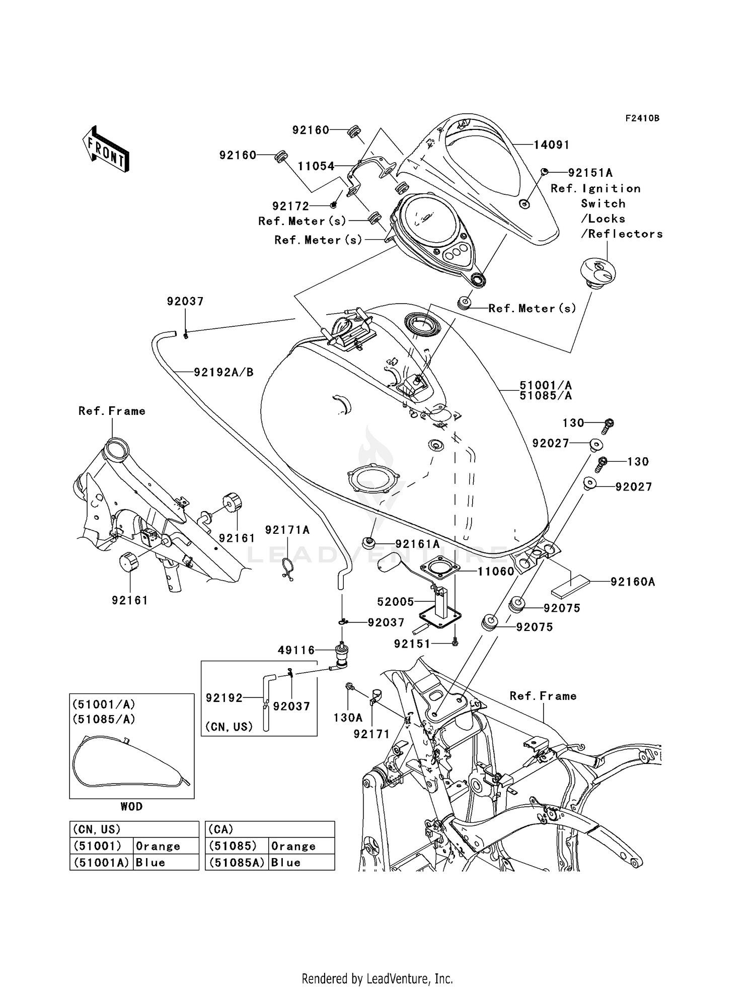 FUEL TANK (C9F)