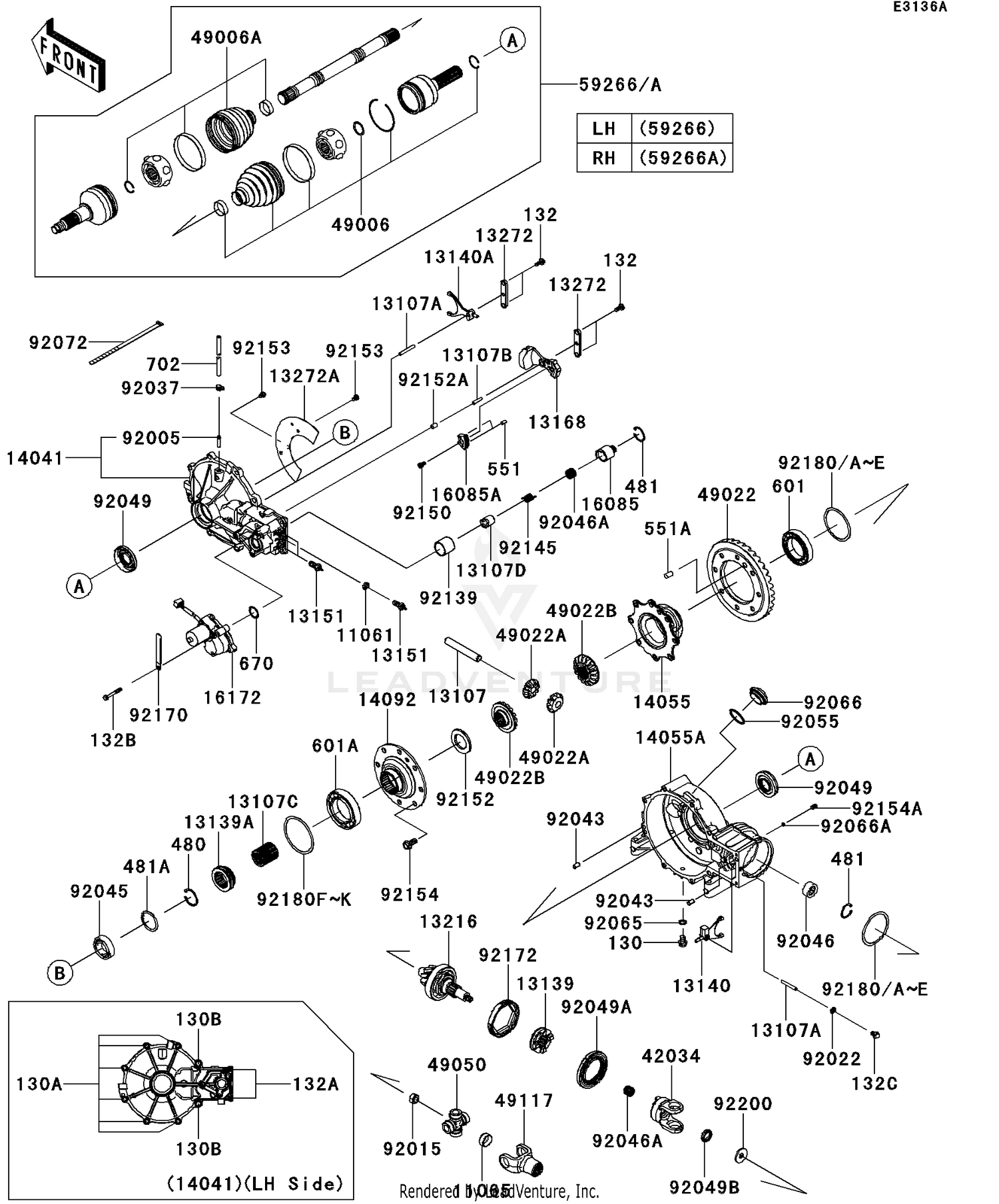 Drive Shaft-Front(DDF)