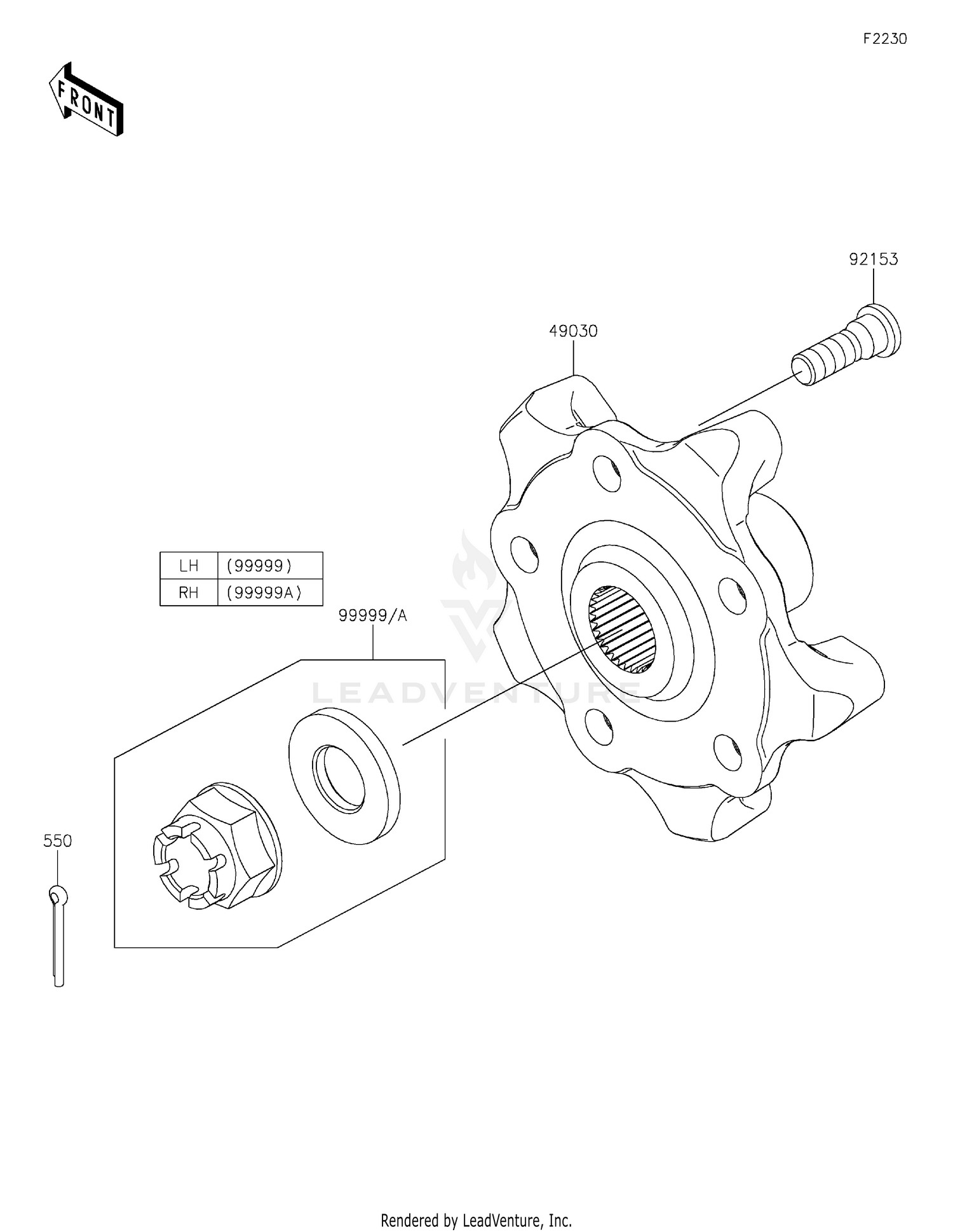 Front Hubs/Brakes