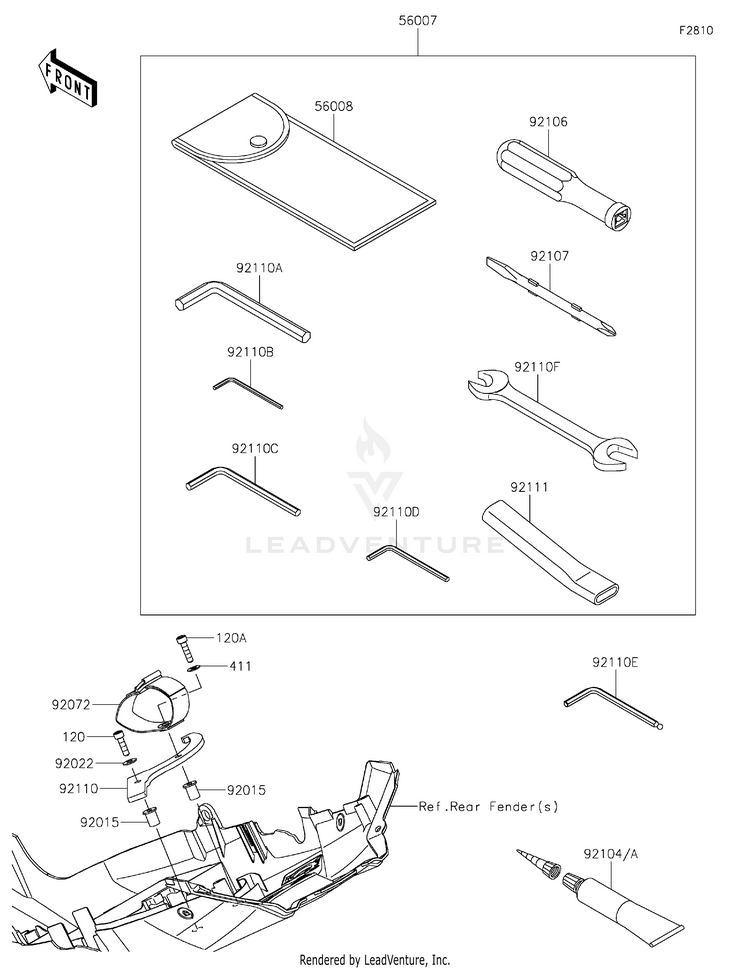 Owner's Tools Schematic