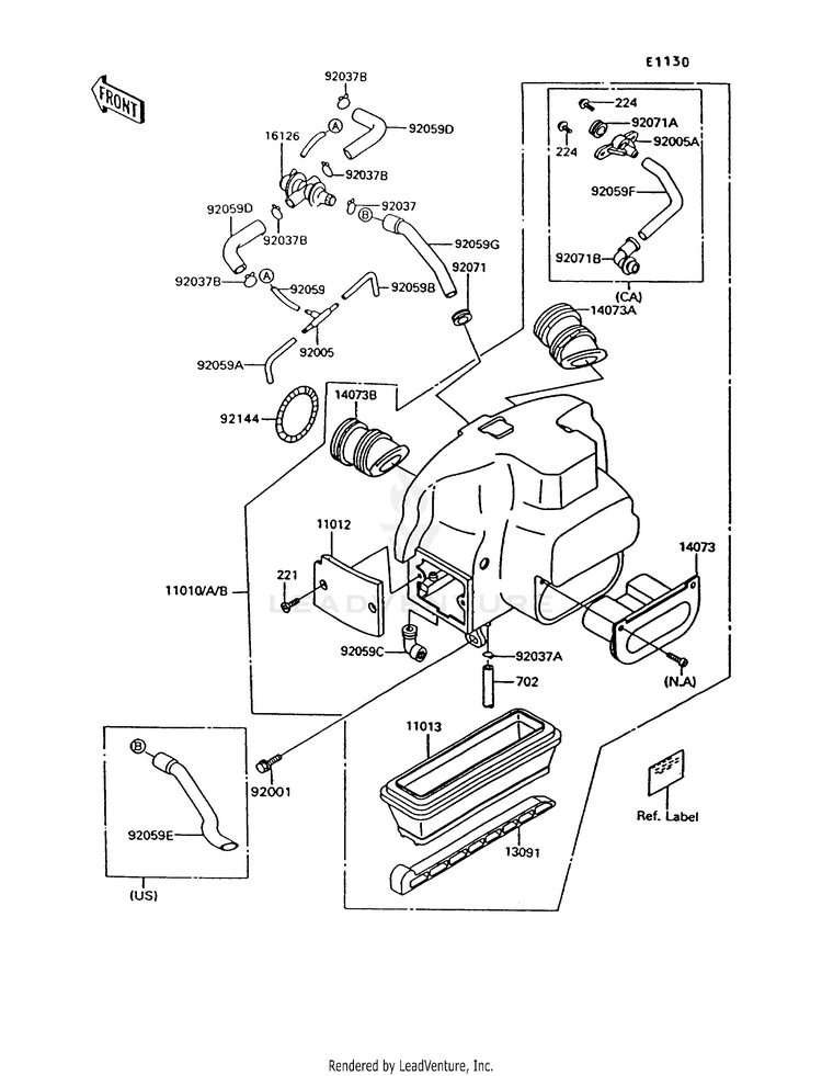 Air Cleaner Schematic
