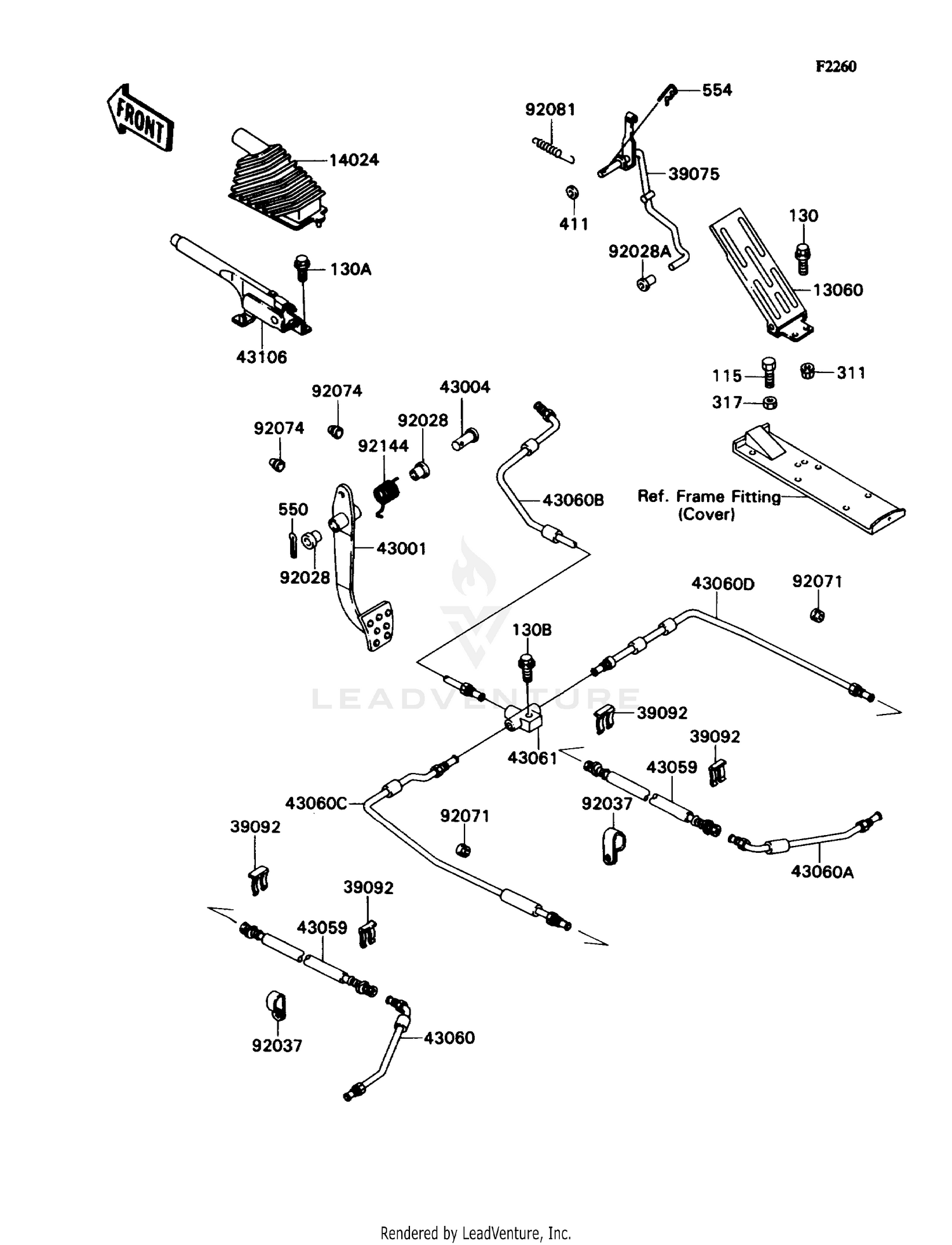 BRAKE PEDAL