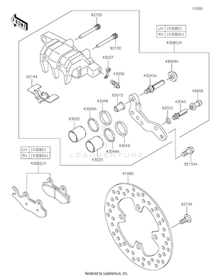 Front Brake Schematic