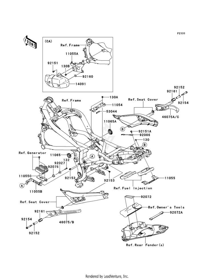 Frame Fittings Schematic