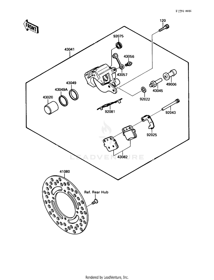 Rear Brake Schematic