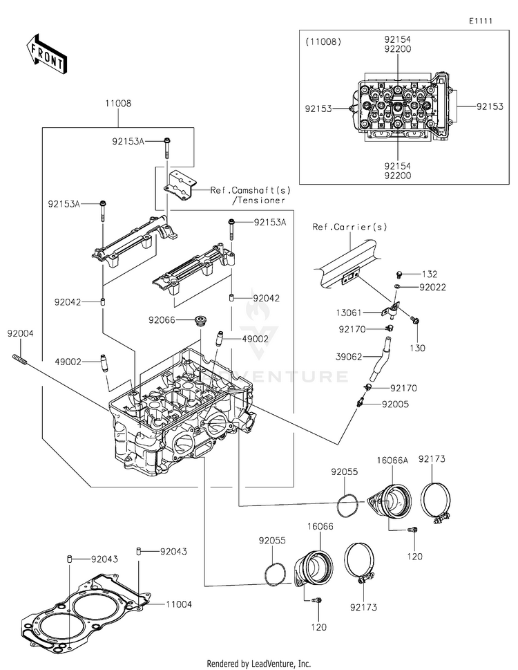 Cylinder Head Schematic