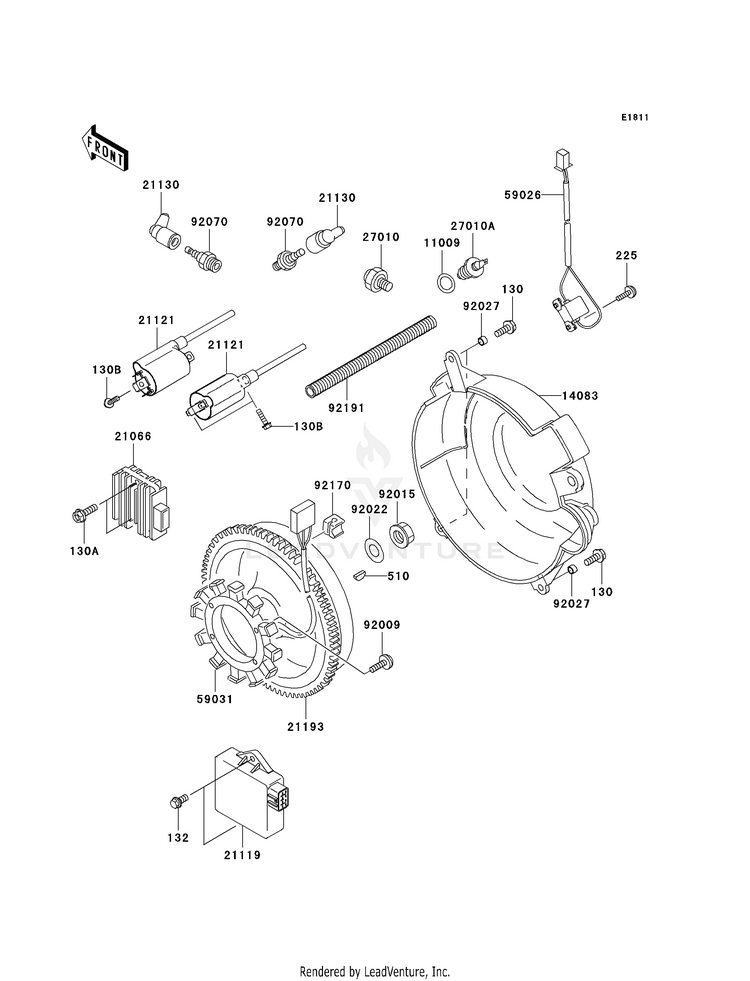 Generator/Ignition Coil Schematic