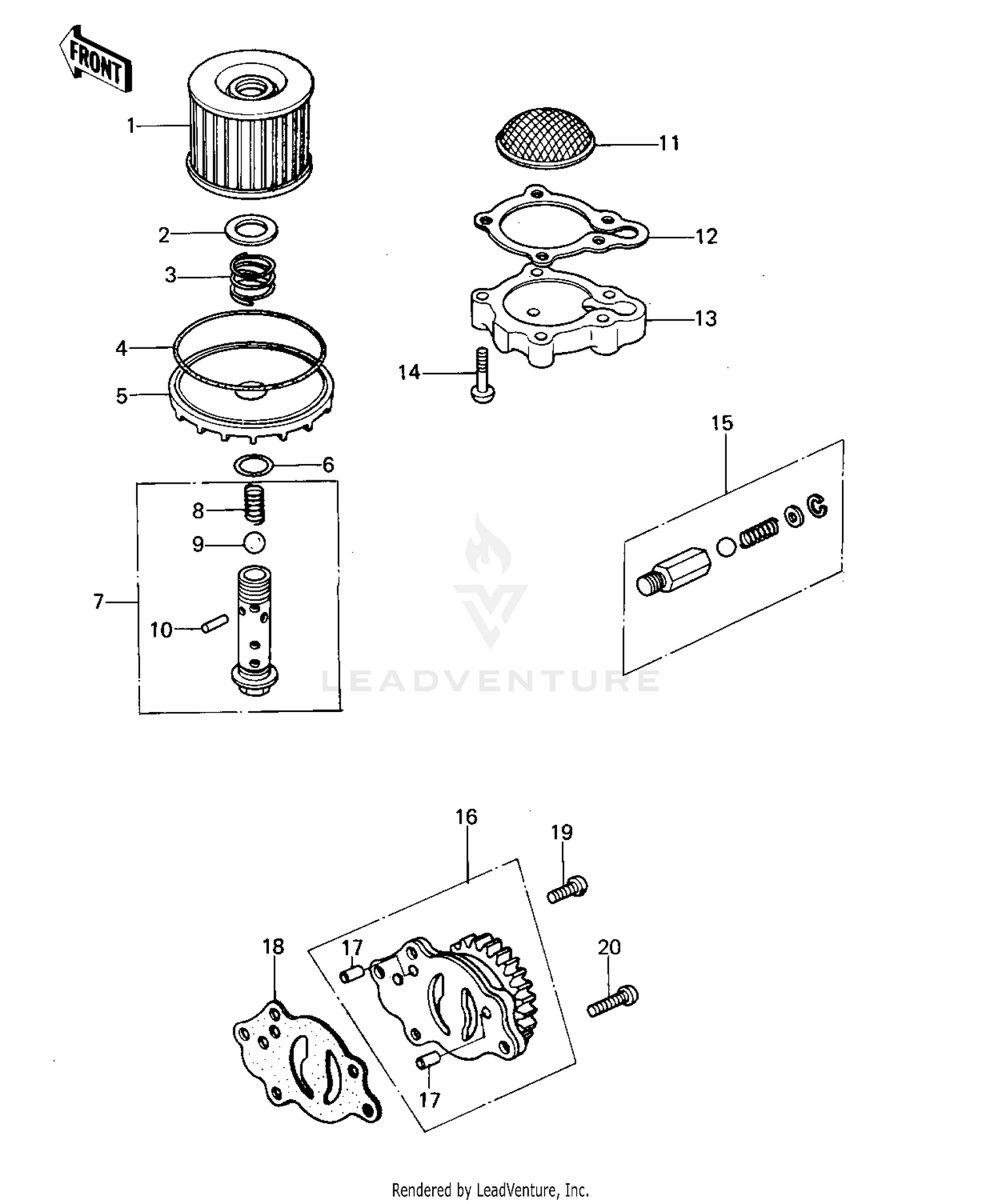 OIL PUMP/OIL FILTER