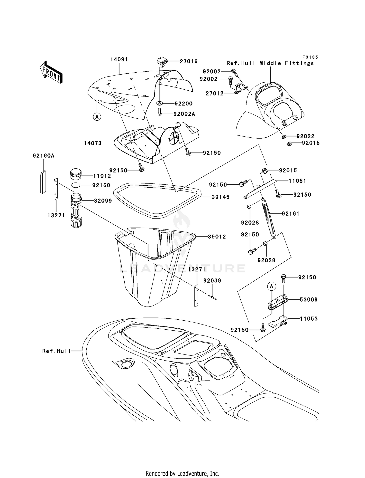 HULL FRONT FITTINGS (C1)