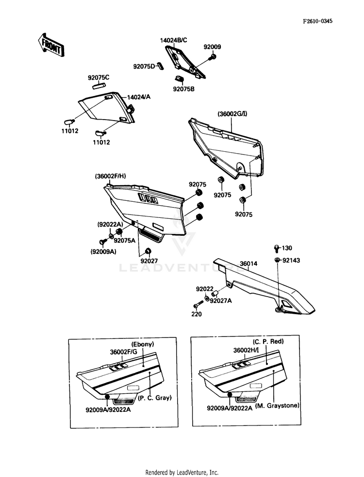 Side Covers/Chain Cover 2 Schematic