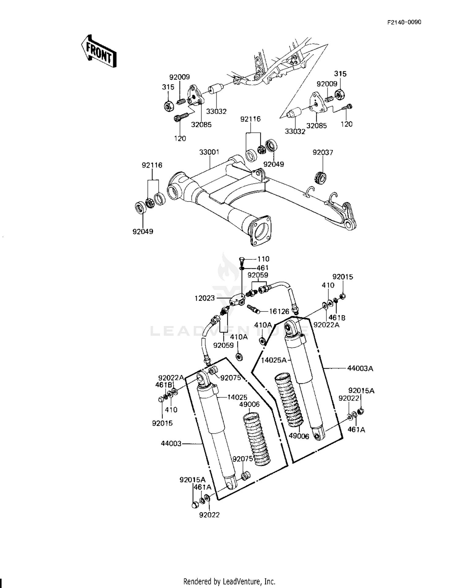 SWING ARM/SHOCK ABSORBERS