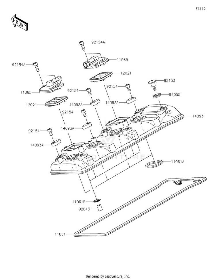 Cylinder Head Cover Schematic