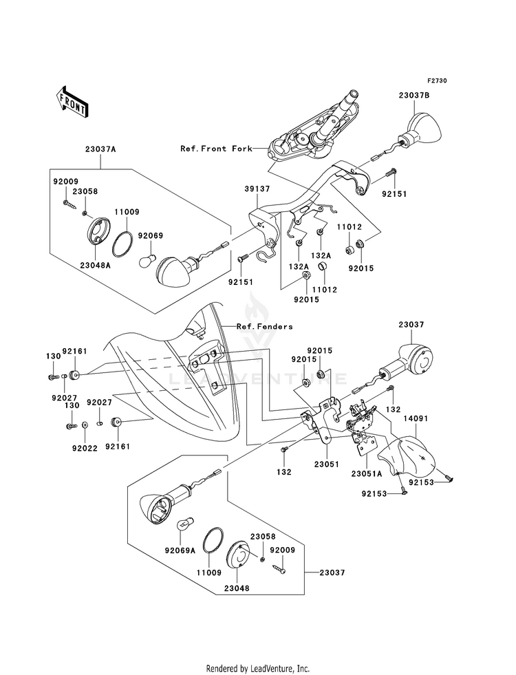 Turn Signals (-Jkavn2b1 7a016369) Schematic