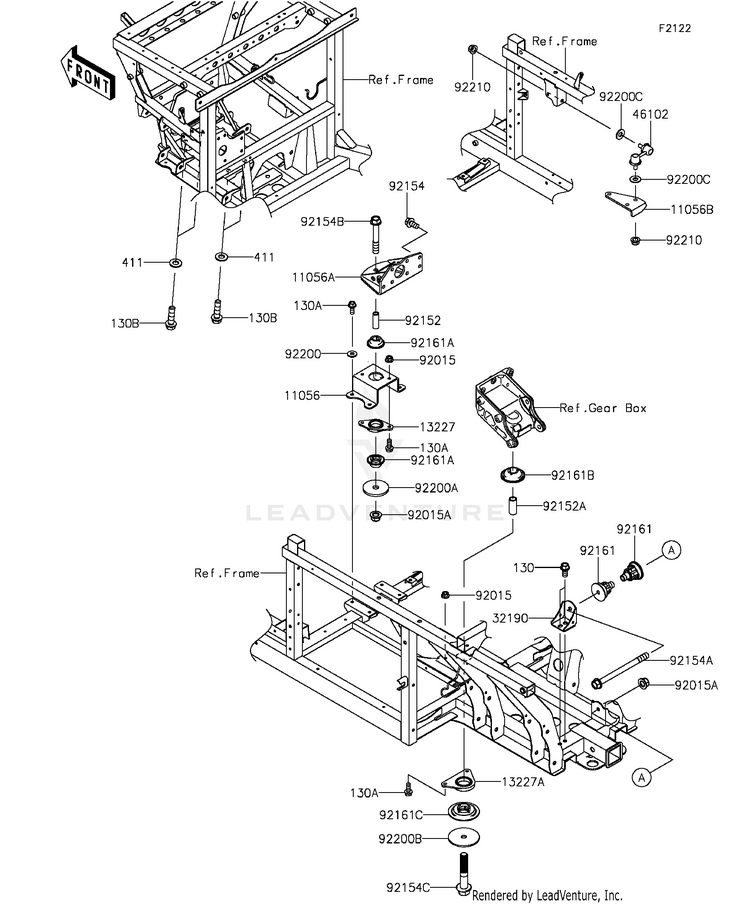 Engine Mount Schematic