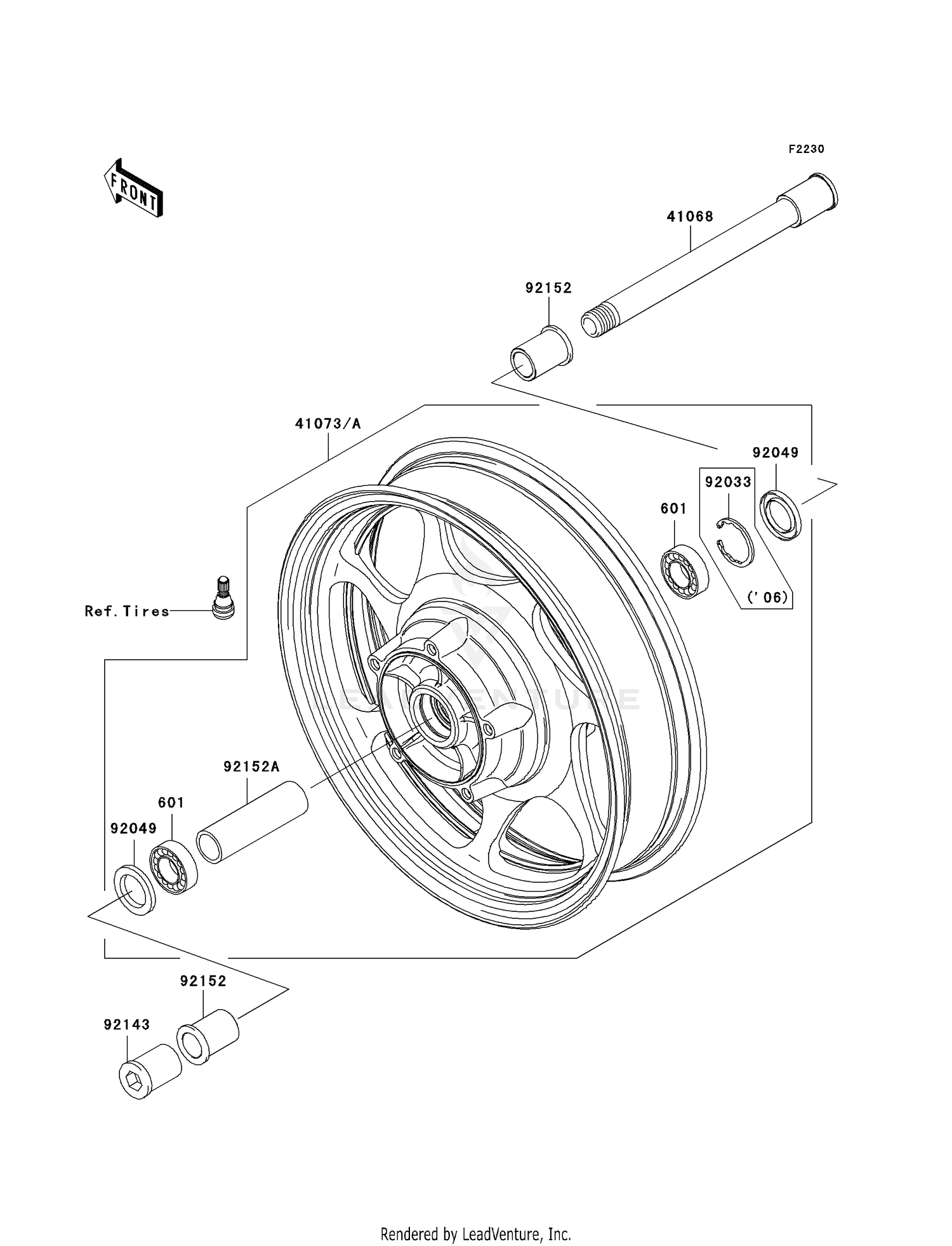 FRONT WHEEL