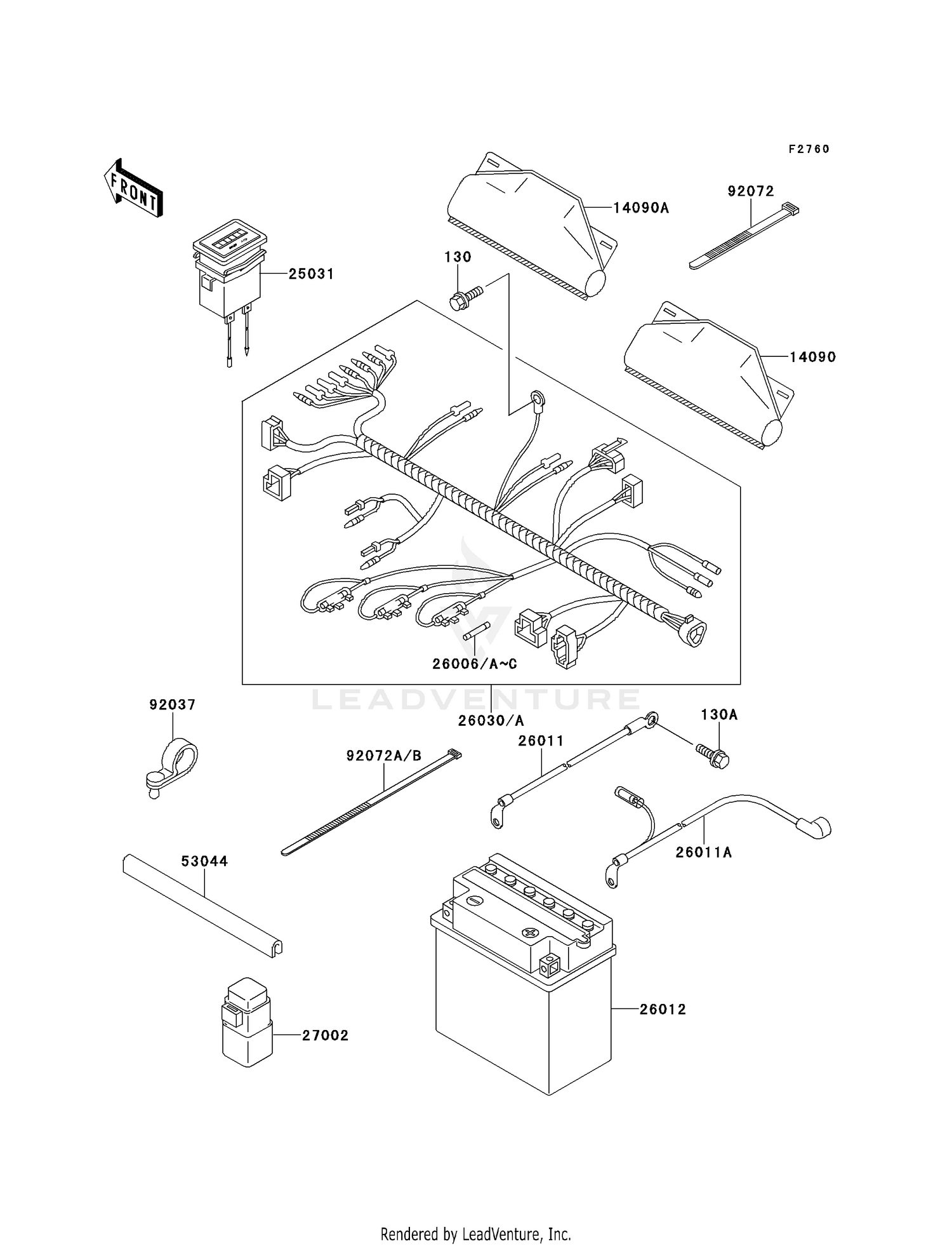 26030A WIRING HARNESS, MAIN