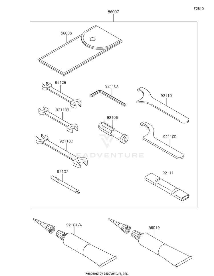 Owner's Tools Schematic