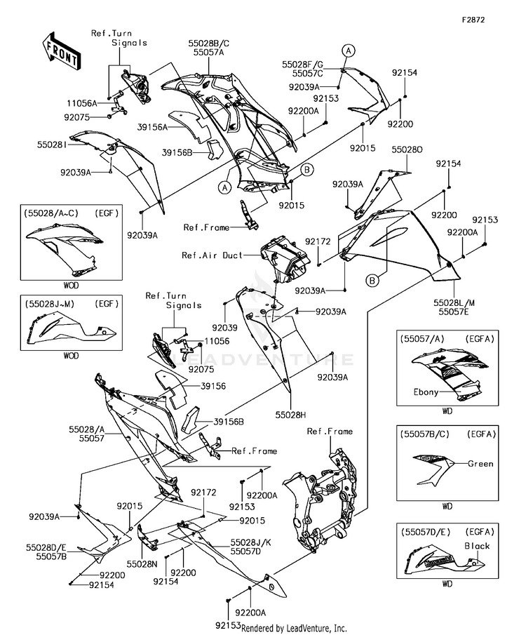 Cowling Lowers(Egf/Egfa) Schematic