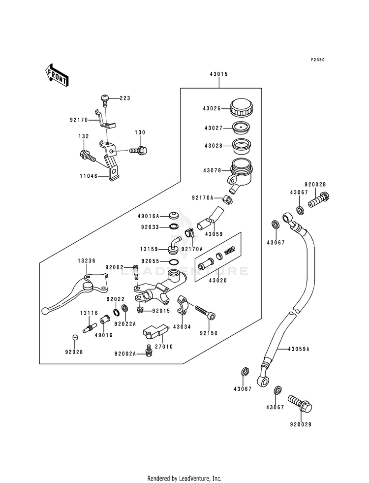 Clutch Master Cylinder Schematic