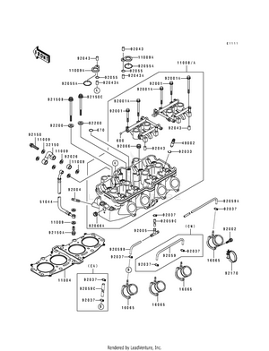 Cylinder Head Schematic