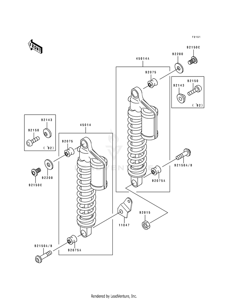 Suspension/Shock Absorber Schematic