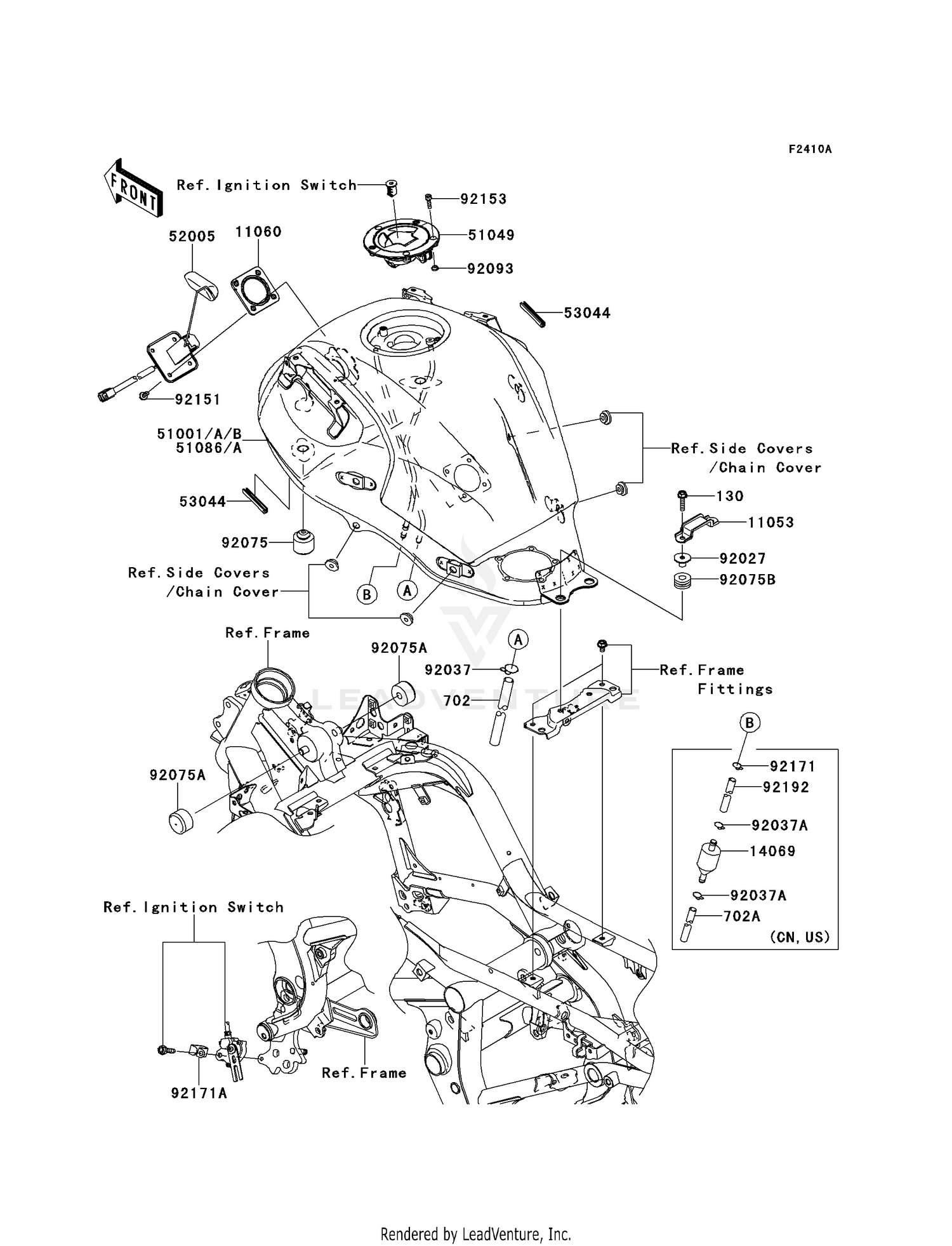 FUEL TANK (A9F)