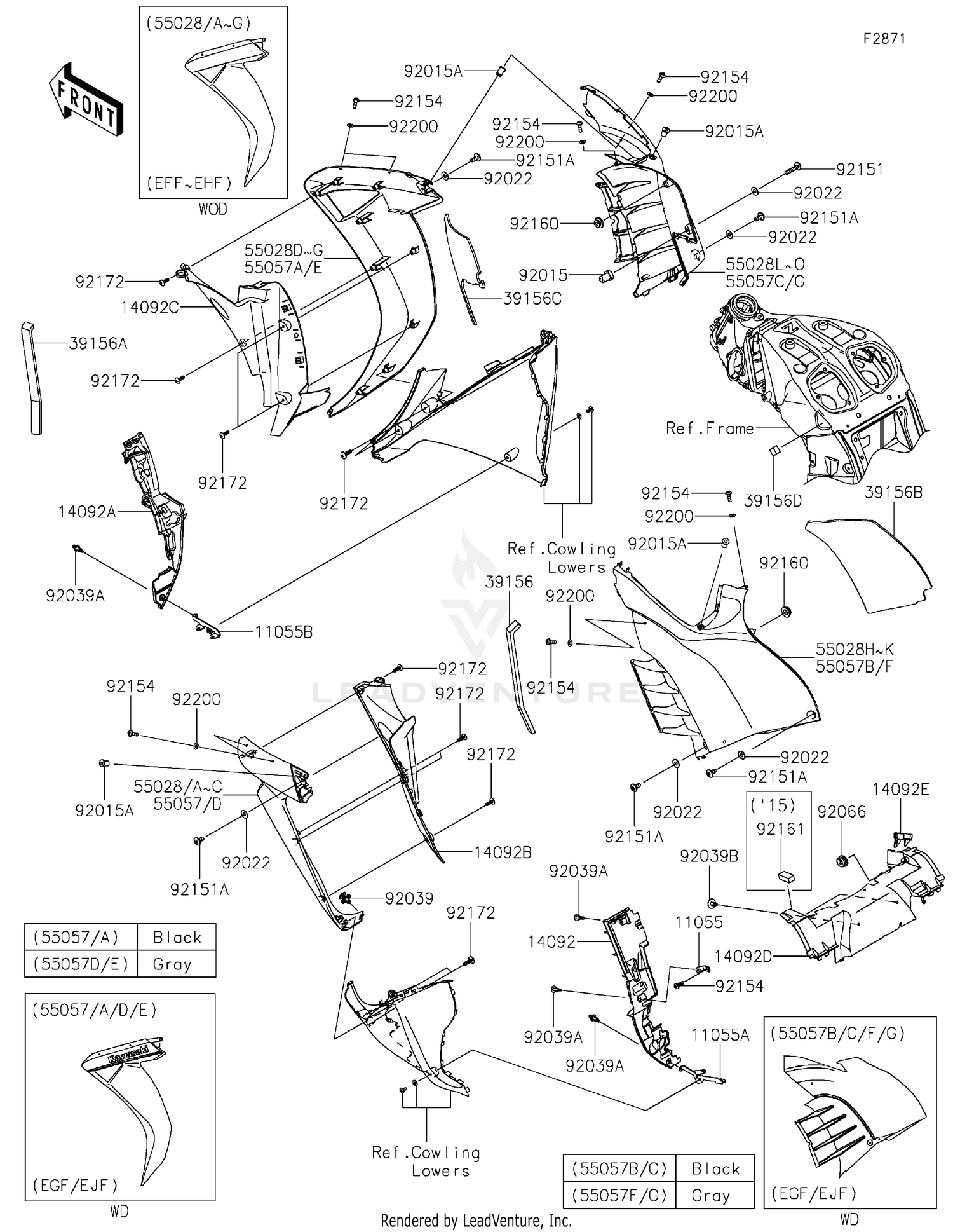 Cowling(Center)(EFF-EJF)
