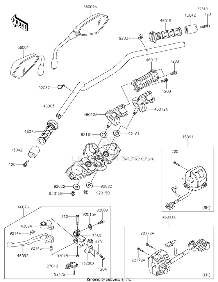 Handlebar Schematic