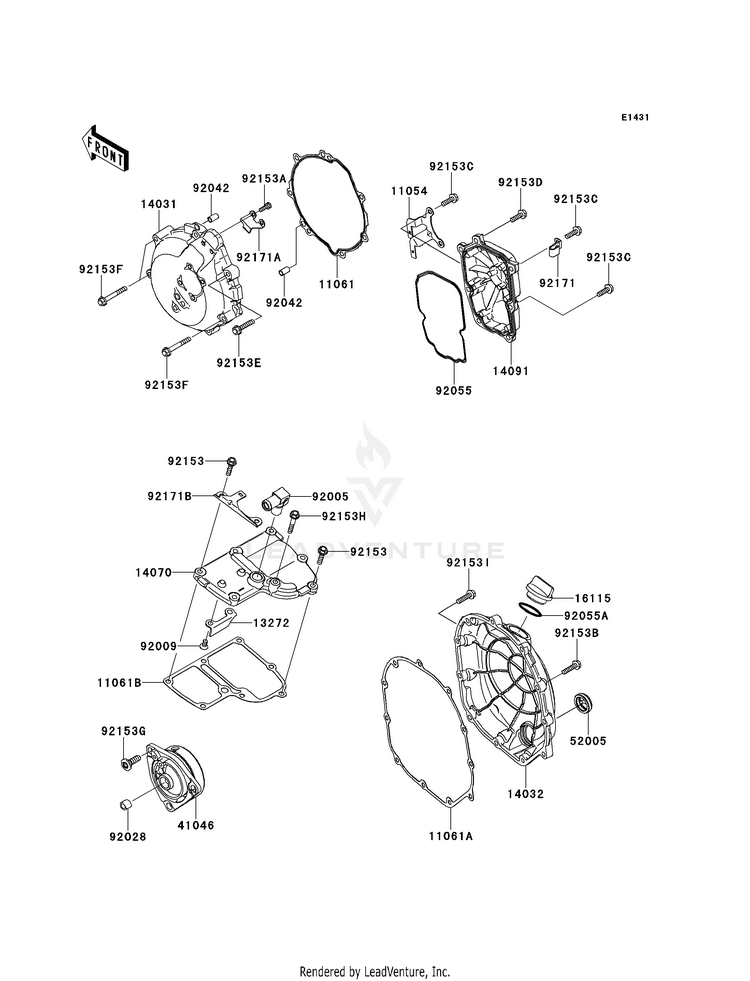 Engine Cover(S) Schematic