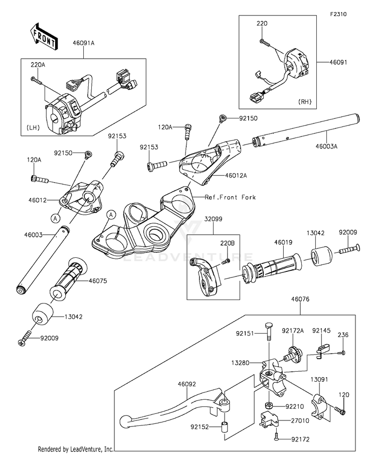 Handlebar Schematic
