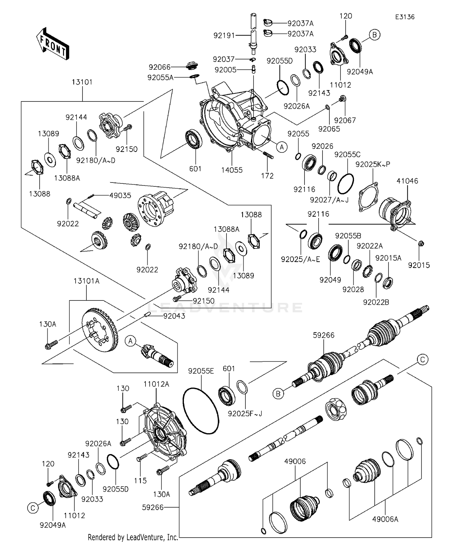 Drive Shaft-Front