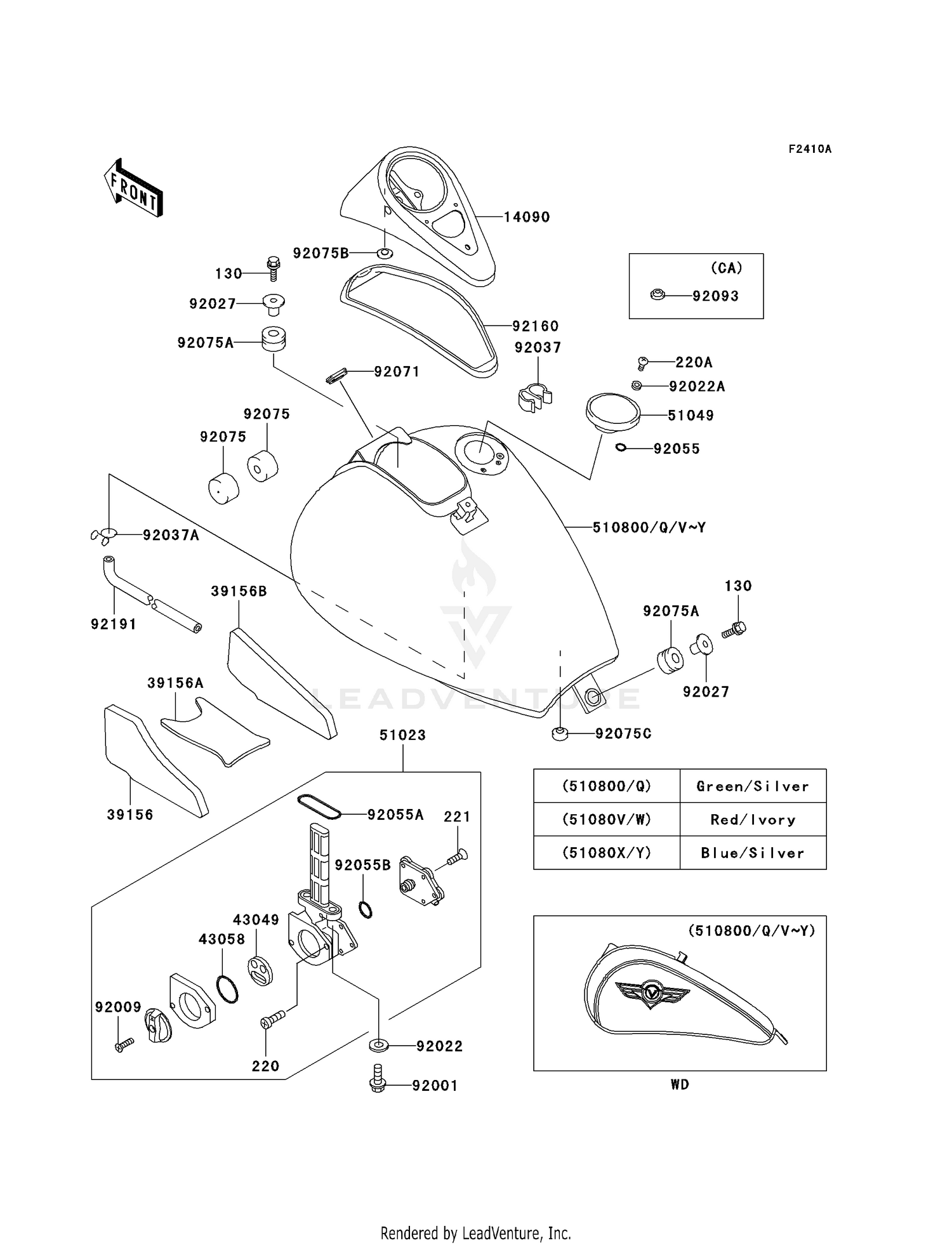 FUEL TANK (VN800-B2)
