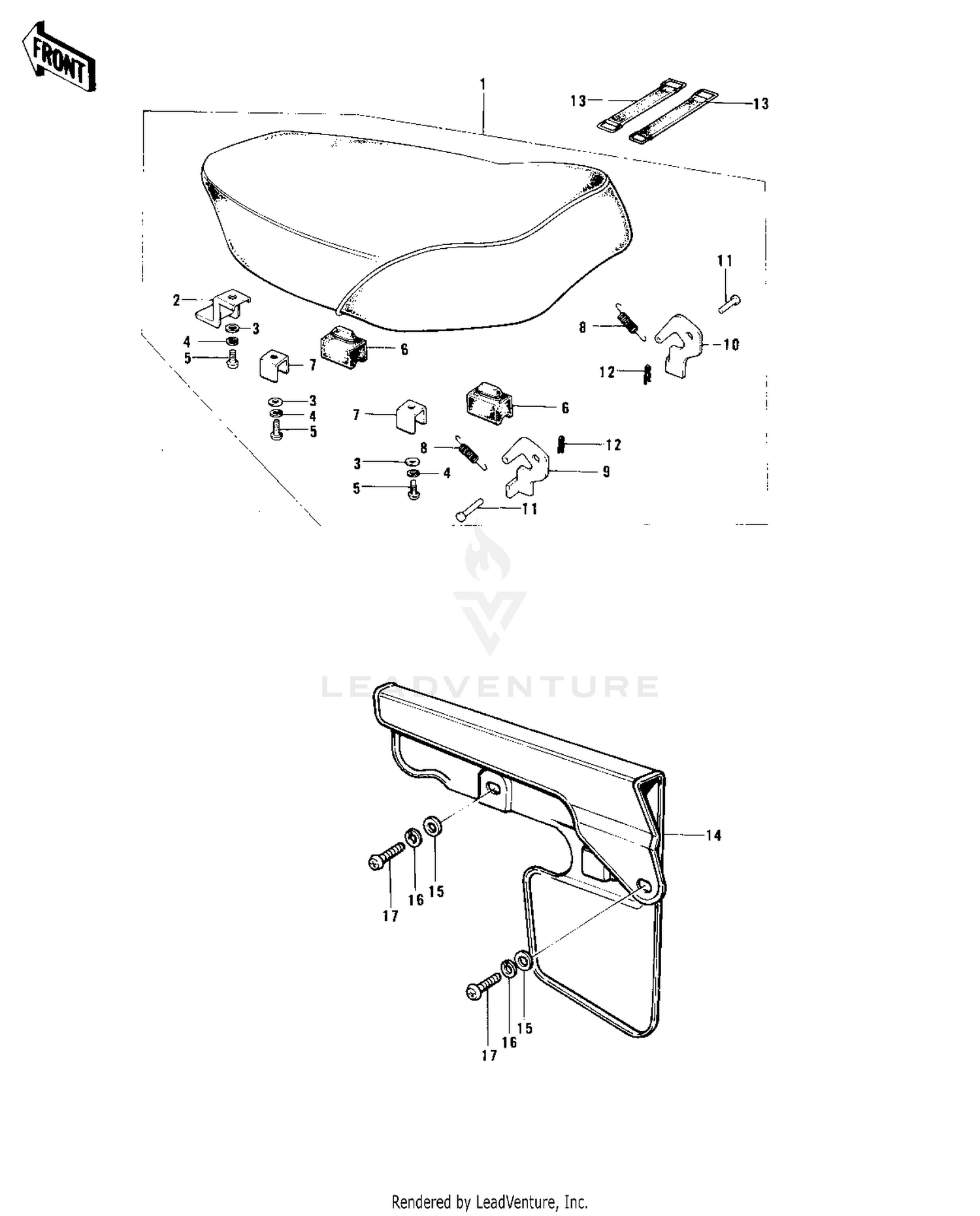 SEAT/CHAIN COVER (MC1-A/B)